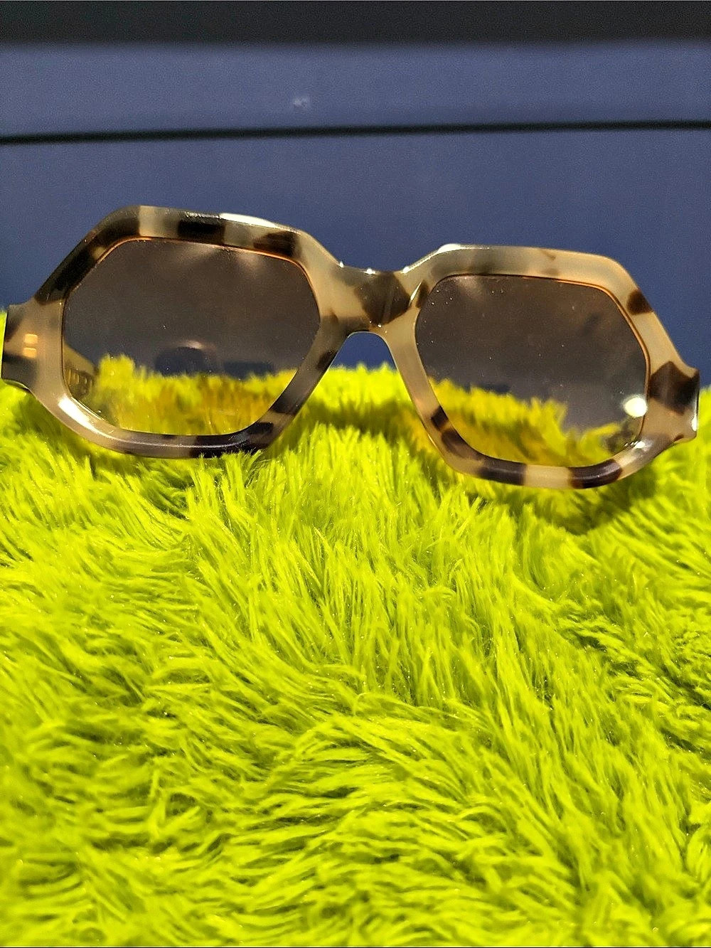Ventiuno Sunglasses in Brown & Gold Like New